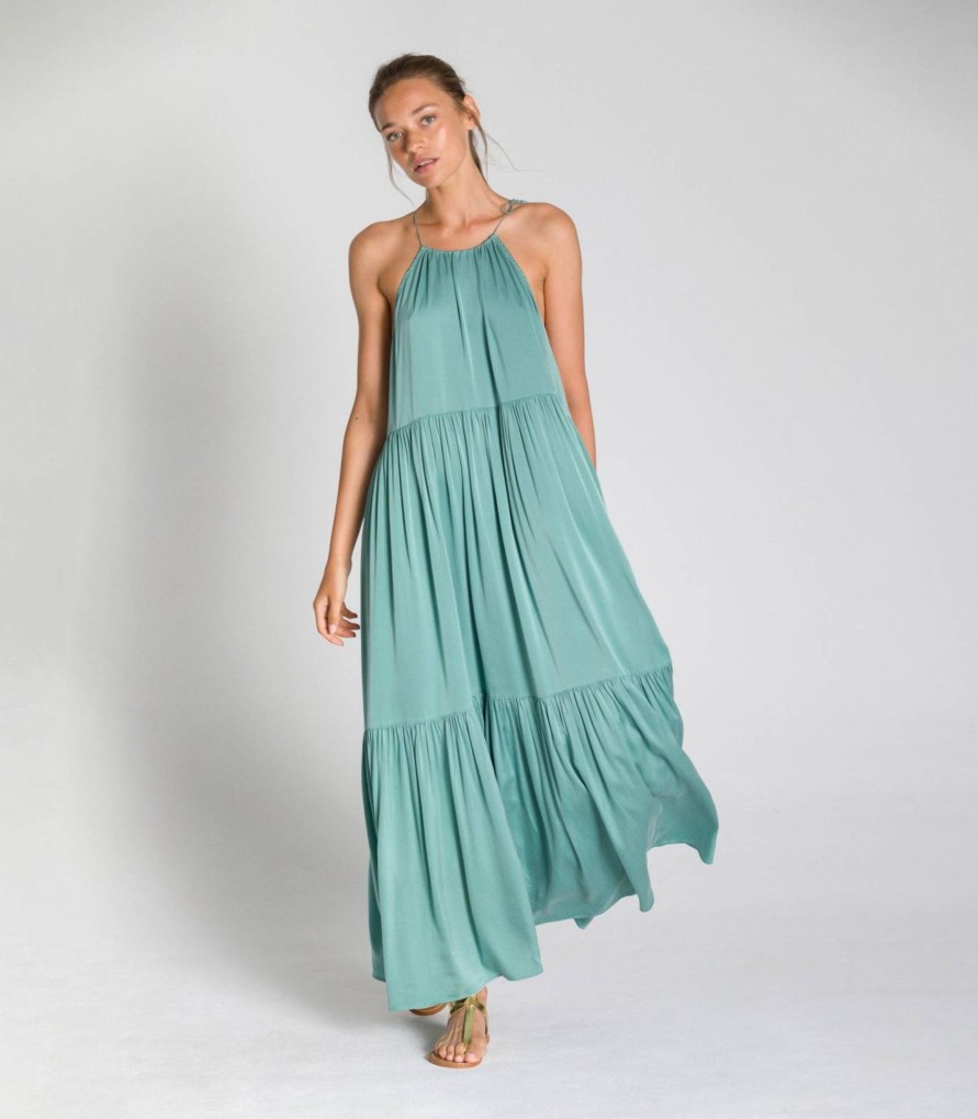 Vestidos Faldas Y Monos | TCN Silk Halter Dress