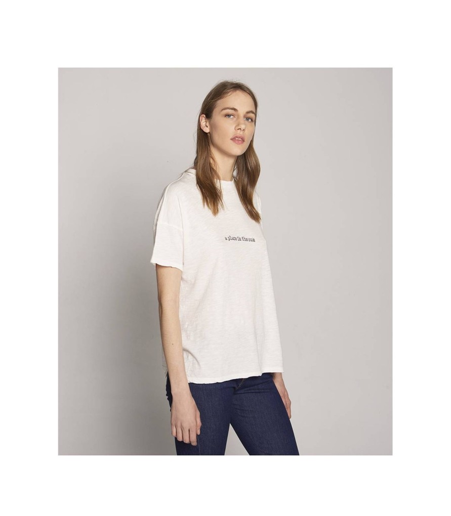 Camisetas Y Tops | TCN Slub Knit Printed T-Shirt