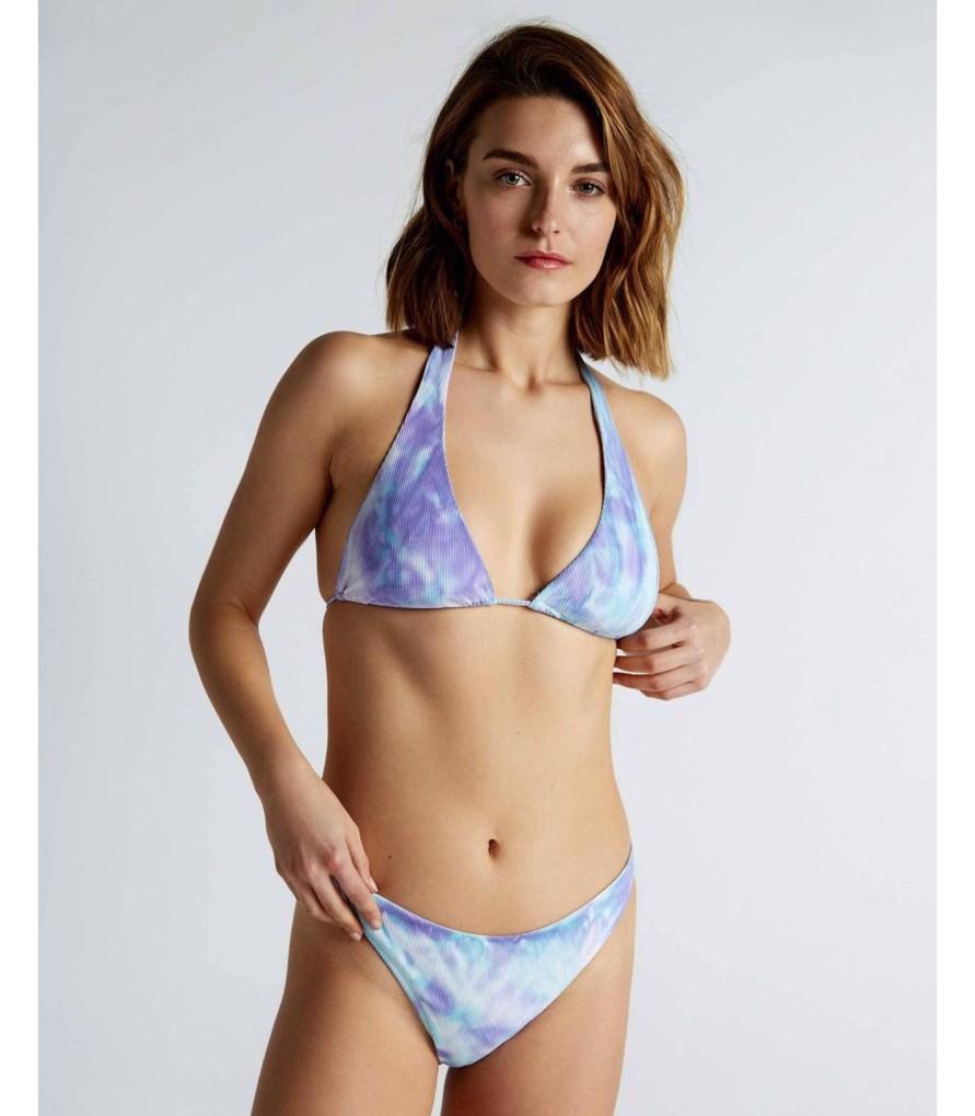 Banadores Y Bikinis | TCN Bikini Large Con Tintura Tye Dye Color Lavanda