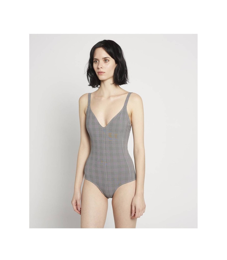 Banadores Y Bikinis | TCN Plaid Swimsuit