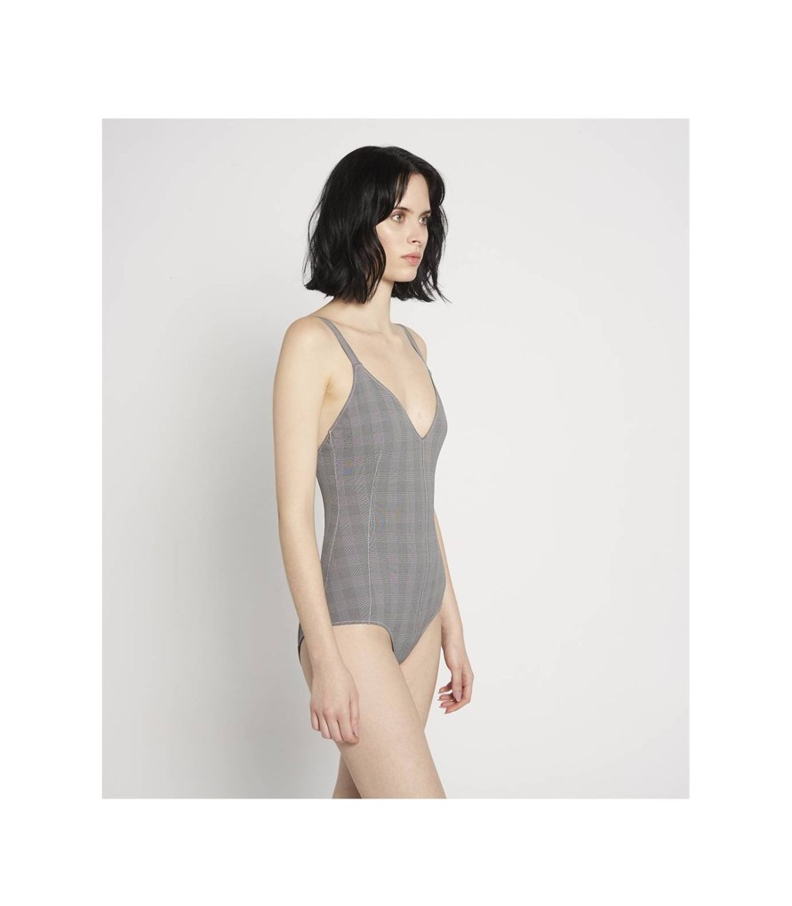 Banadores Y Bikinis | TCN Plaid Swimsuit