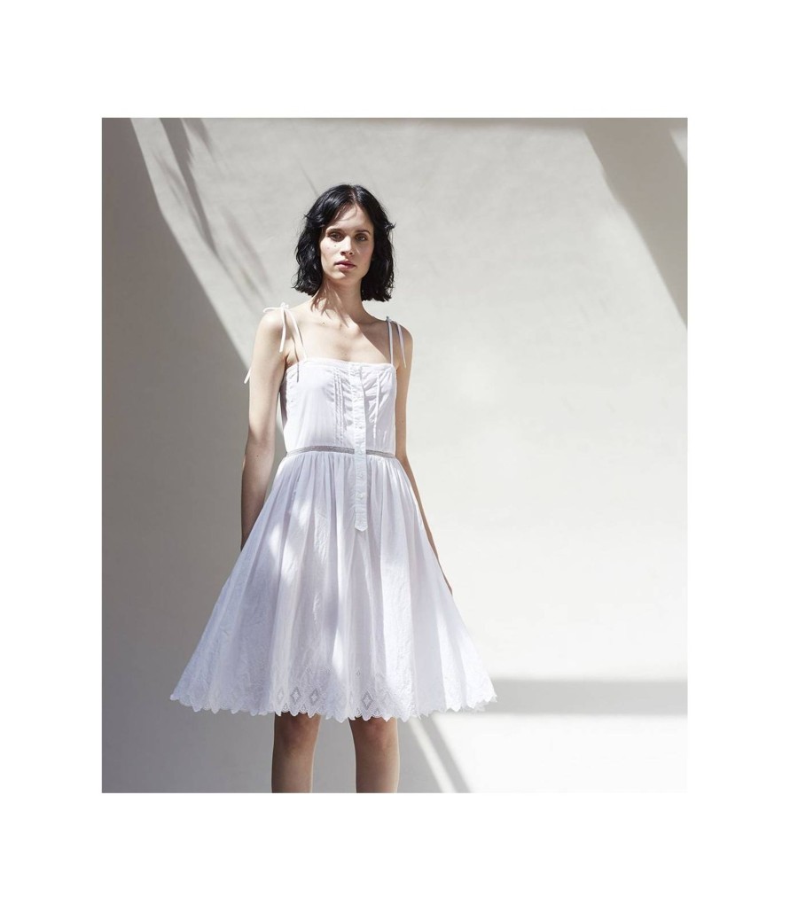 Vestidos Faldas Y Monos | TCN Embroidered White Dress