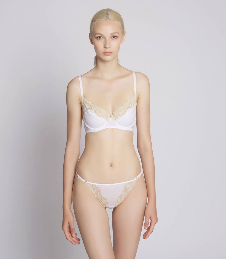 Lingerie | TCN Cotton Triangle-Shaped-G-String Knickers