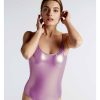 Banadores Y Bikinis | TCN Mallot Nathalie Con Tejido Brillante Color Lavanda