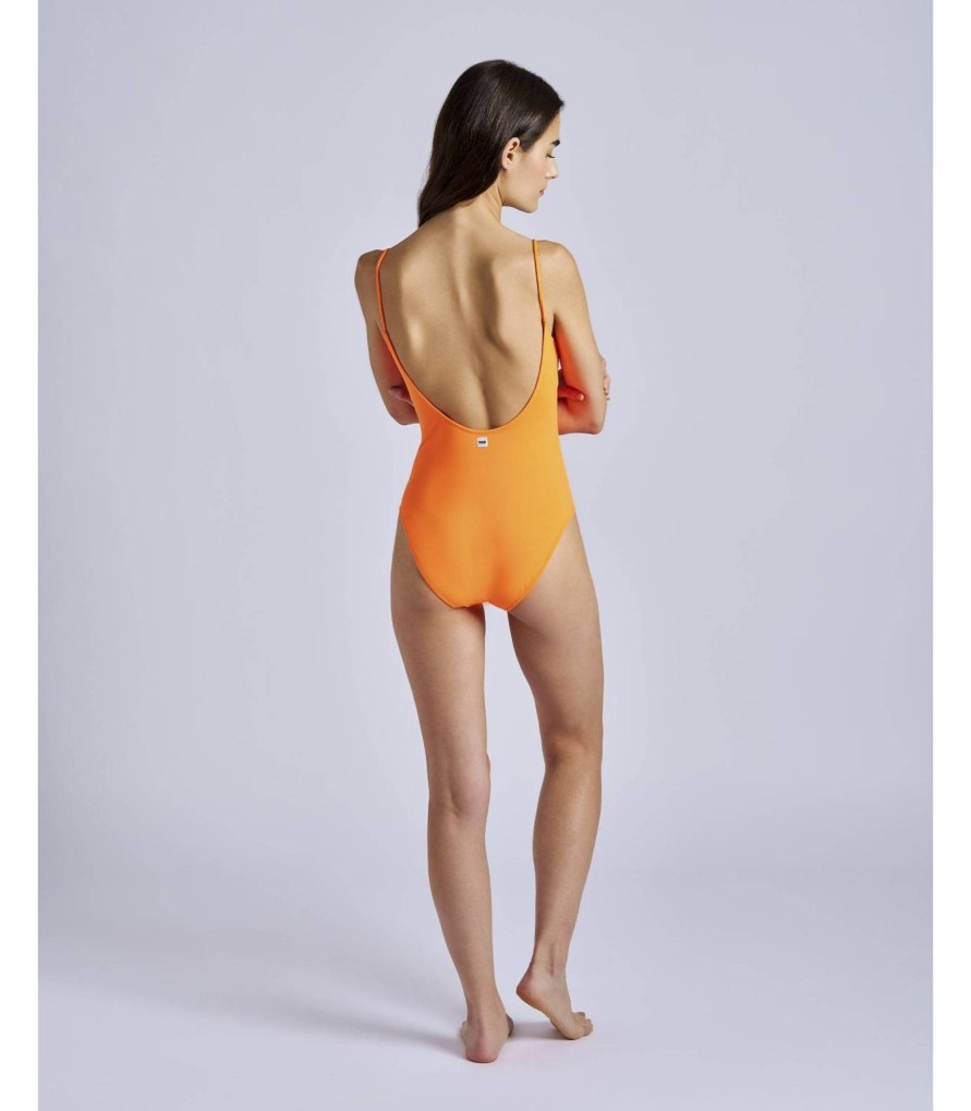 Banadores Y Bikinis | TCN Mallot Nathalie Neon Color Naranja