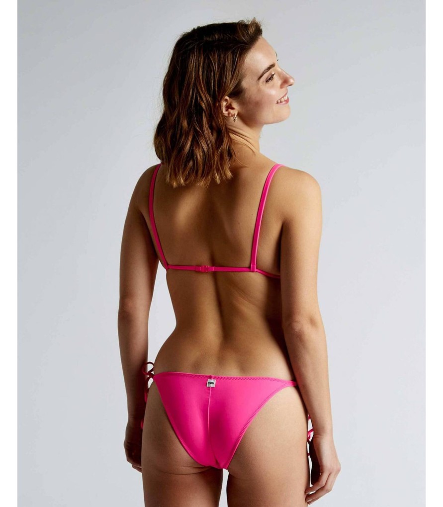 Banadores Y Bikinis | TCN Bikini Triangulo Neon Color Rosa Fluor